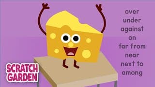 The Prepositions Song Two|English Songs|Scratch Garden