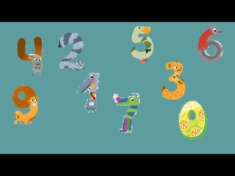 Learn Number 0 to 9 with Shadow Match for Kids