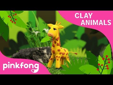 How to make Giraffe with Clay | Clay Animals