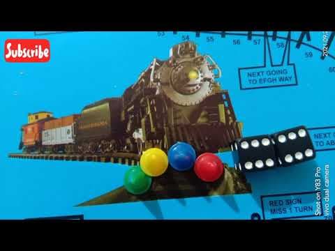 Train chess indoor game || how to play train chess in telugu || children indoor games