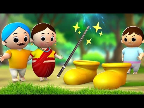 పేద రైతు యొక్క మాయా దండం తెలుగు కధ - Poor Farmer Magical Wand Story |3D Animated Telugu Kathalu 2023