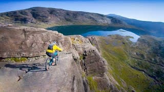 Danny MacAskill rides The Slabs of Dubh Ridge