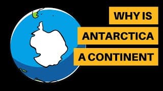 Why Antarctica is a Continent, But The Arctic is Not