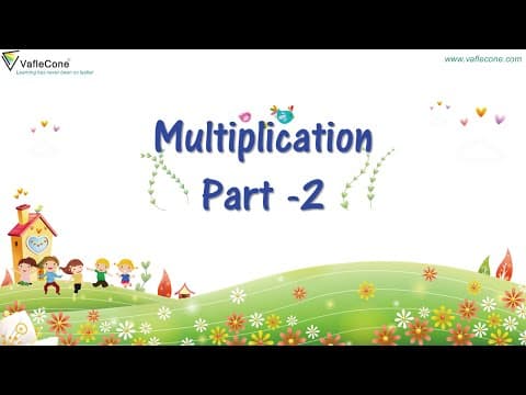 Multiplication part 2 l Multiplication with number line