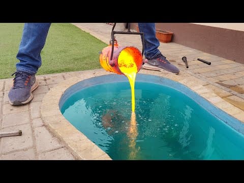 EXPERIMENT- LAVA vs POOL