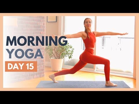 DAY 15: GRATITUDE - 10 min Morning Yoga Stretch – Flexible Body Yoga Challenge