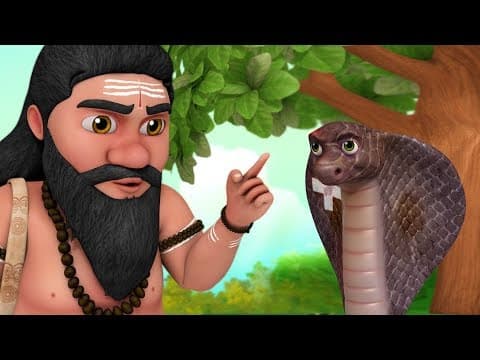 The Snake and the Priest Kahaniya | Hindi Stories for Kids | Infobells