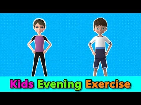 Do This Every Evening - Kids Exercises Before Bed | Kids Exercise