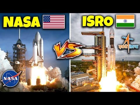 ISRO और Nasa की वह कहानी जिसके बारे में आपने कभी नहीं सुना होगा! | Comparison between ISRO and Nasa.