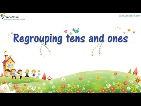 Regrouping of tens and ones l Concept of regrouping l class 1 Maths