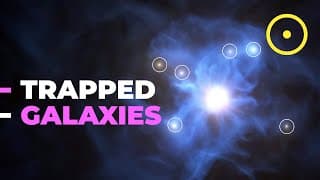 Galaxies Found Trapped In The Web Of A Black Hole
