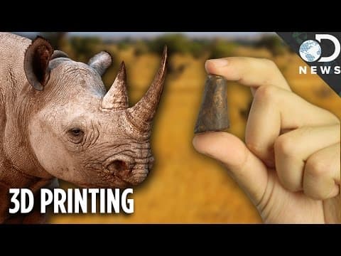Can 3D Printing Save Rhinos From Extinction?