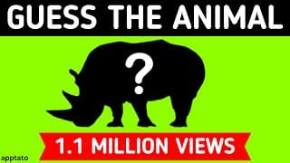 Guess the Animal Quiz | Can You Guess the Animals Shadow