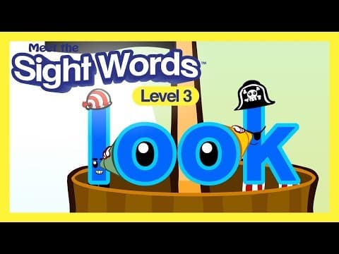 Meet the Sight Words Level 3 - look