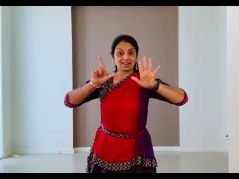 Bharatanatyam - lesson 7 - learn adavus or steps - thattu mettu adavus