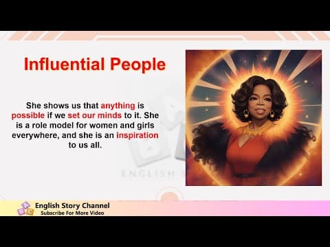 Learn English Through Story, Oprah Winfrey