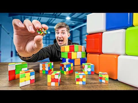 How fast can I solve Rubik's cubes of different sizes?