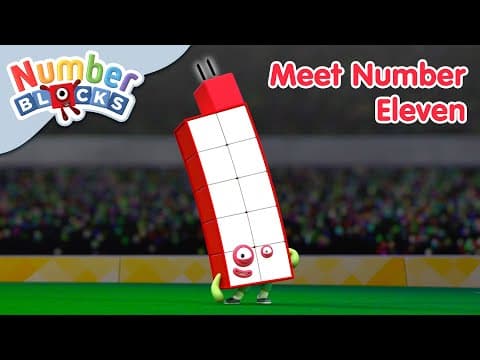All About Number Eleven | Meet the Numbers | Learn to Count