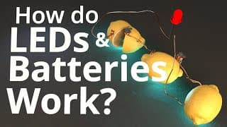 How do LEDs And Batteries Work