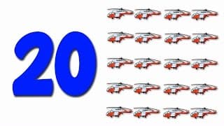 Helicopter Numbers | Learn numbers from 1 to 20