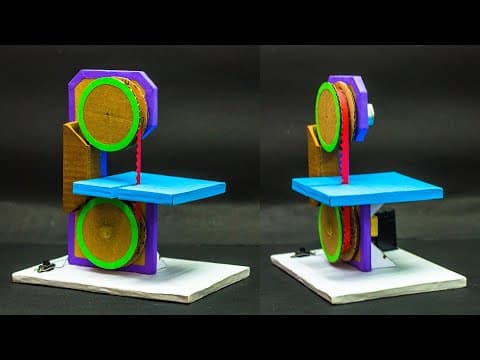 Science Projects | Band Saw Working Model