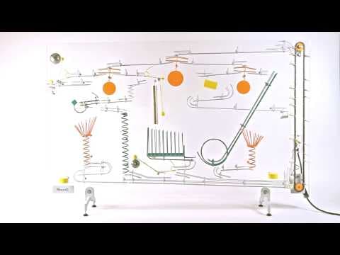 George Rhoads’ ball machine sculptures