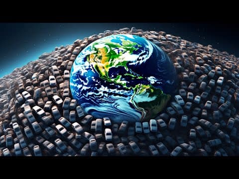 What If 7 Billion Cars Filled Every Road on Earth