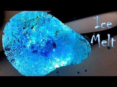 Colorful Melting Ice Ball Patterns