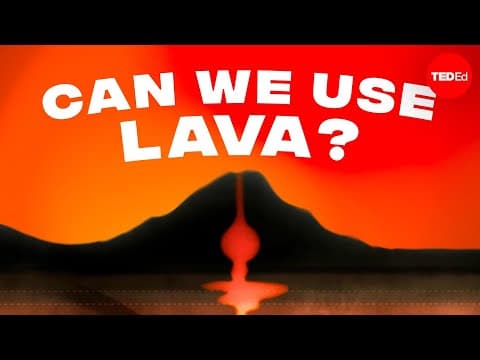 Can we use the power of lava