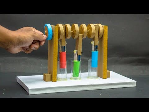 Science Projects | Engine Working Model
