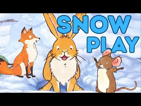 Guess How Much I Love You – Snow Play ❄️ | Winter Fun Story for Kids