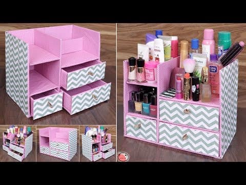 DIY Room Organizer !! Space Saving - Best Out Of Waste Idea