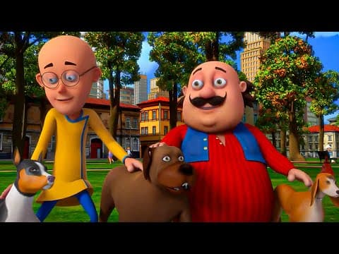 మోటు పాట్లు బాన్ గయే డాగ్ ట్రైనర్! | Motu Patlu | Motu Patlu Become Dog Trainers!