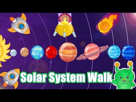 The Planets in Solar System with Bimi Boo