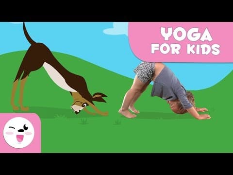Yoga for kids with animals