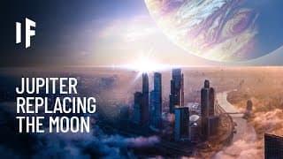 What If We Replaced the Moon with Jupiter Overnight?