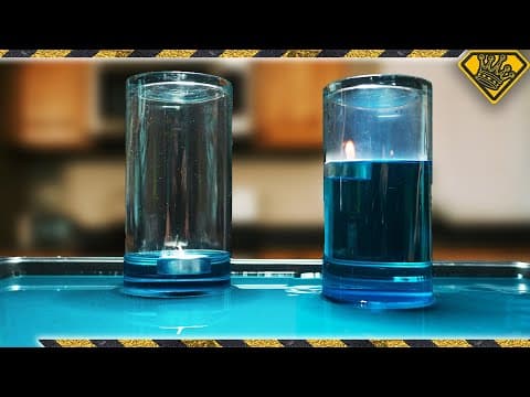 Why Does a Candle Make Water Rise?