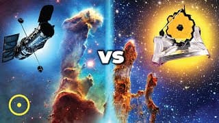 Hubble vs James Webb | A Stunning Visual Comparison