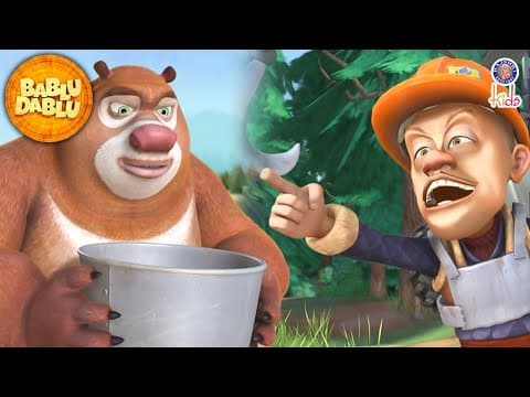 Bablu Dablu Hindi Cartoon Big Magic | Bhalu Ne Kisko Kiya Trap | Bablu Dablu Lakkha | Action Cartoon