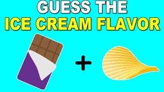 Guess The ICE CREAM FLAVOR by Emoji,,,!!  Can you guess ALL 25 Ice Cream Flavors?