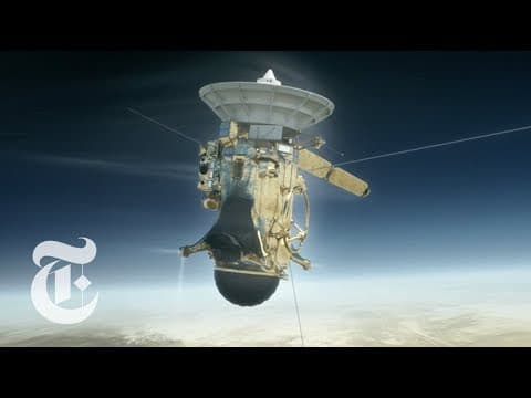 Cassini Burns Into Saturn, a grand finale to a 20 year mission