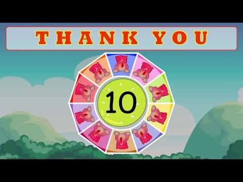 1 to 10 numbers for kids