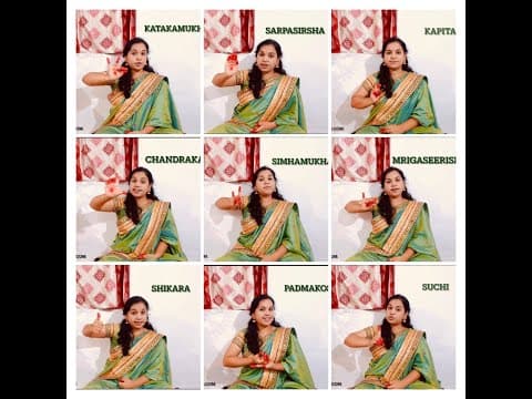 Kuchipudi classes episode - 34 - kuchipudi mudras (asamyuktha hastas) part - 2 - asamyuktha hastas