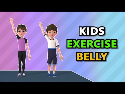 LOSE BELLY FAT - KIDS EXERCISE AT HOME | Kids Exercise