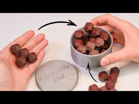 HOW TO FIT ALL CANDY IN A BOX? Chocolate box Puzzle