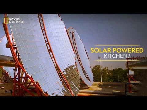 Solar Powered Kitchen? | India's Megakitchens | National Geographic