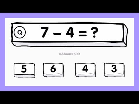 Math Quiz for Kids | Math for Kids | Addition, Subtraction, and Multiplication Quiz for Kids