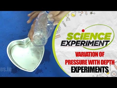 Science Experiment - 35 | Variation of Pressure With Depth experiment | Chemistry Experiment