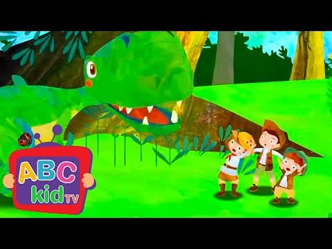 T-Rex Dinosaur Song | ABC Kid TV Nursery Rhymes & Kids Songs