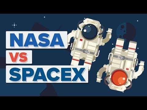 NASA vs SpaceX - What's The Difference? - YouTube